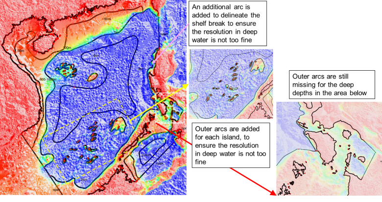 Corrected Grid South China Sea