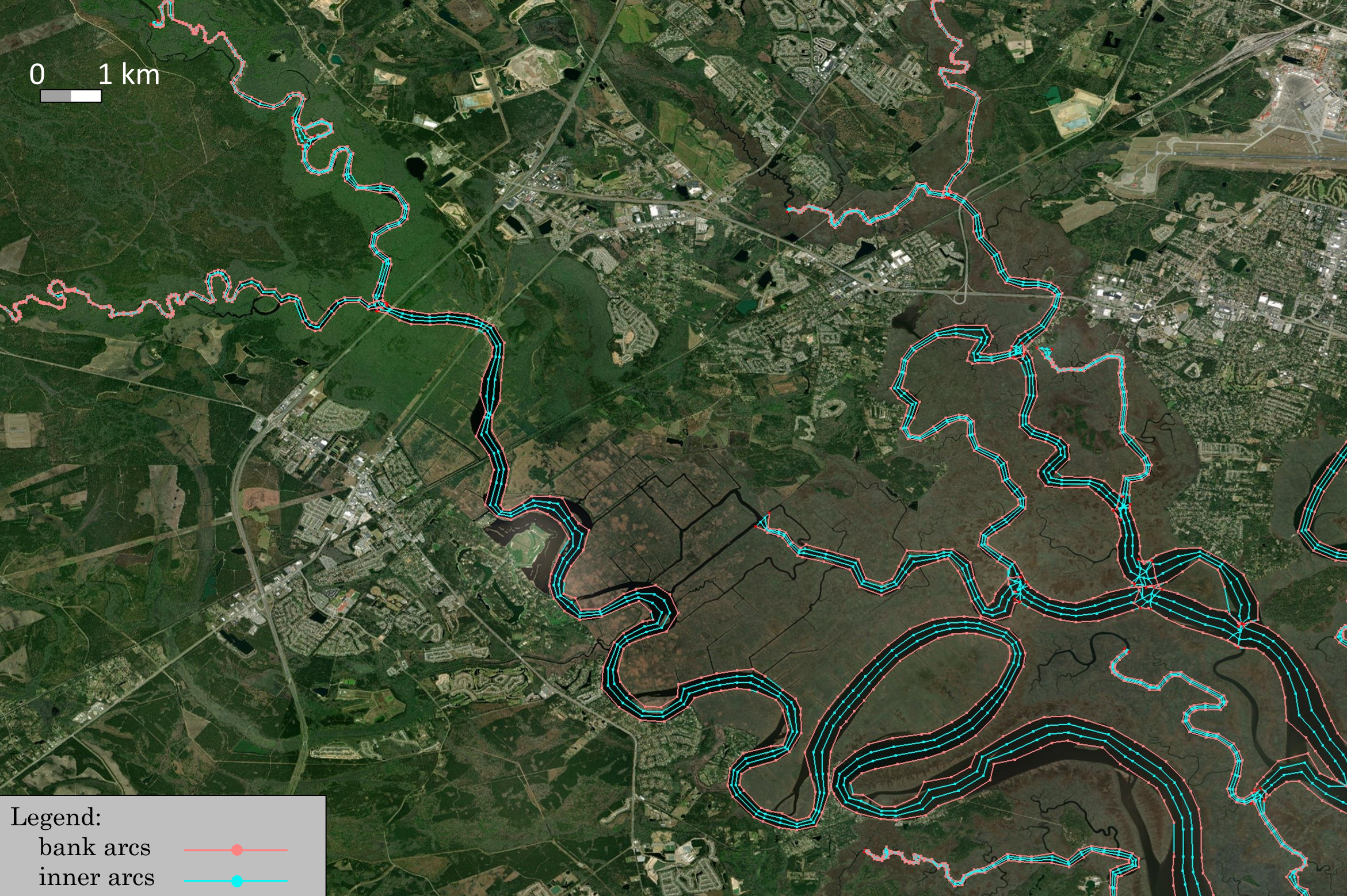Sample river map
